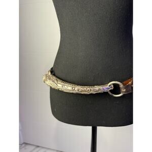 Vintage Yves Saint Laurent Mombasa  Leather Belt